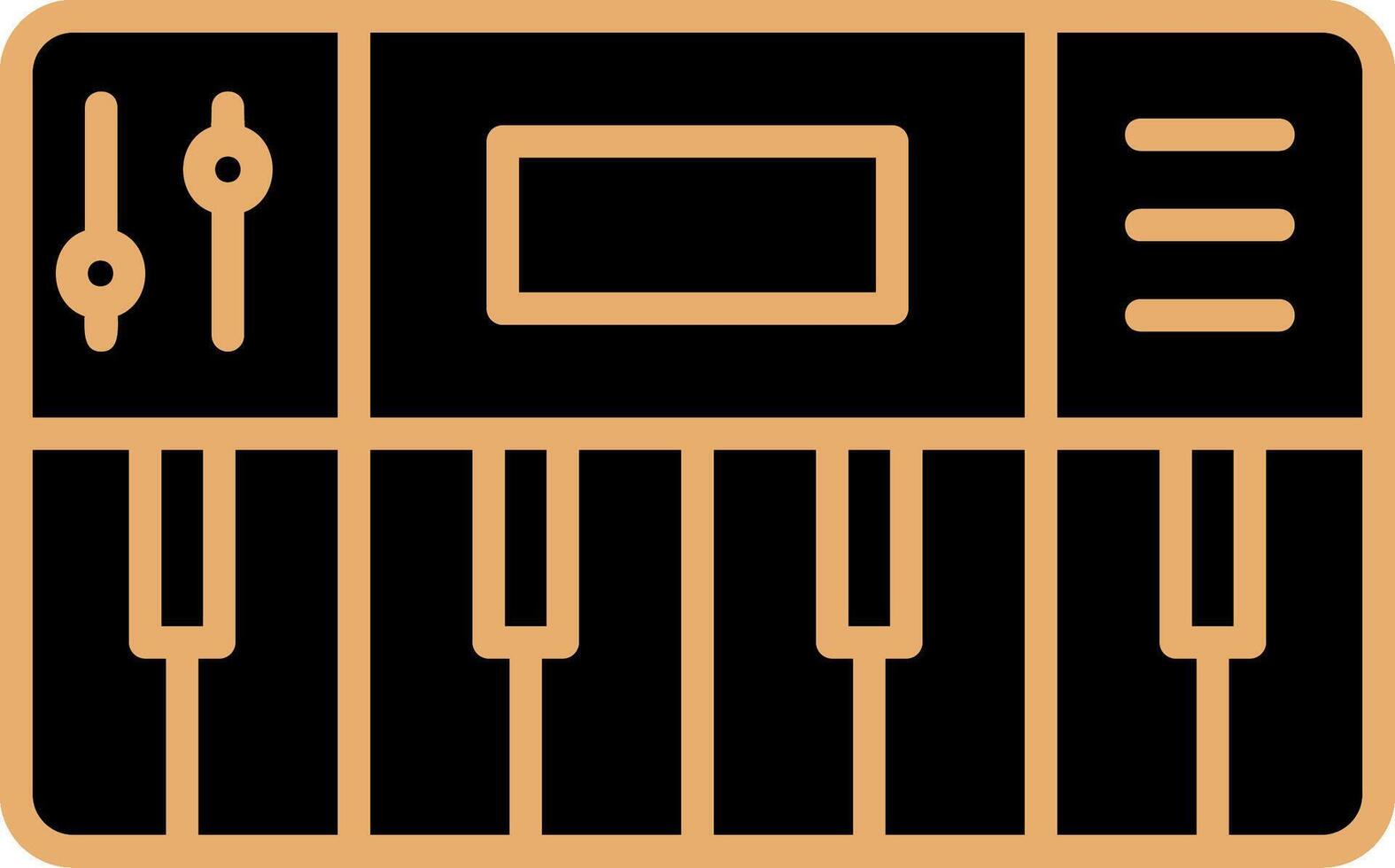 Synthesizer Vektor Symbol