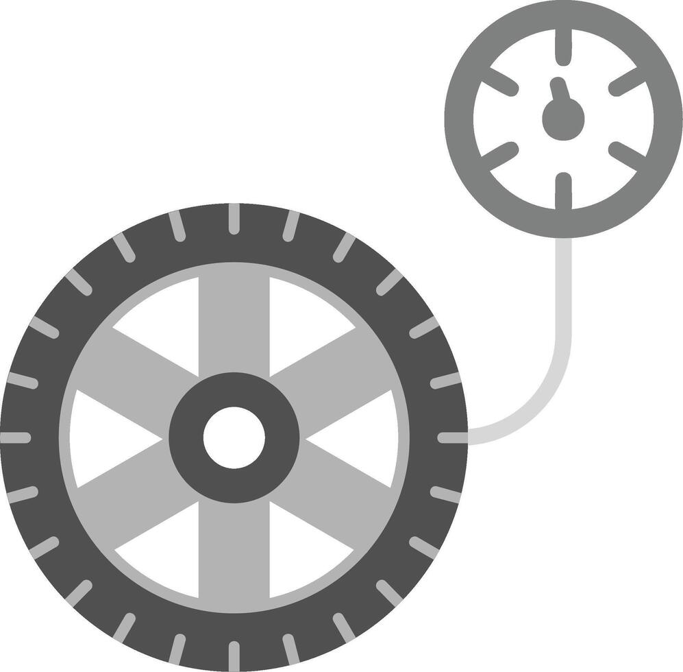 Manometer-Vektorsymbol vektor