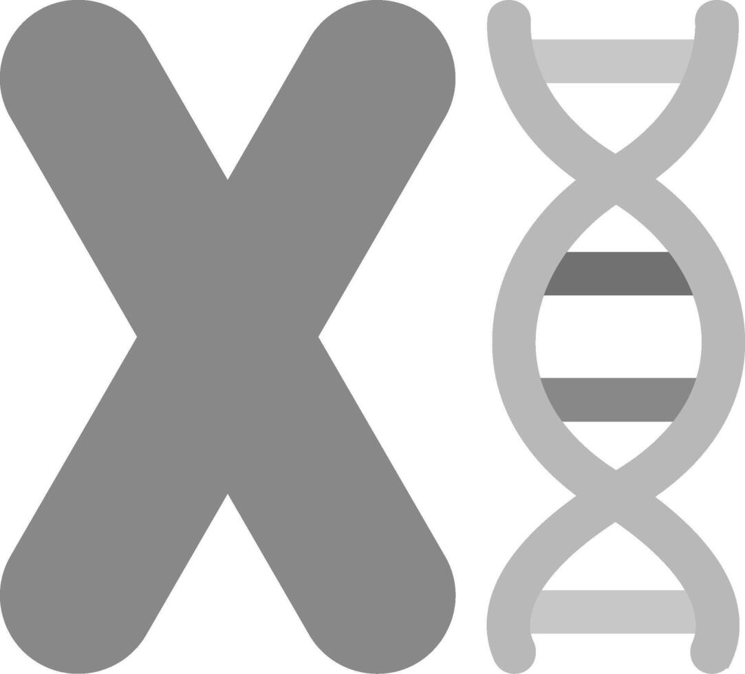 kromosom vektor ikon