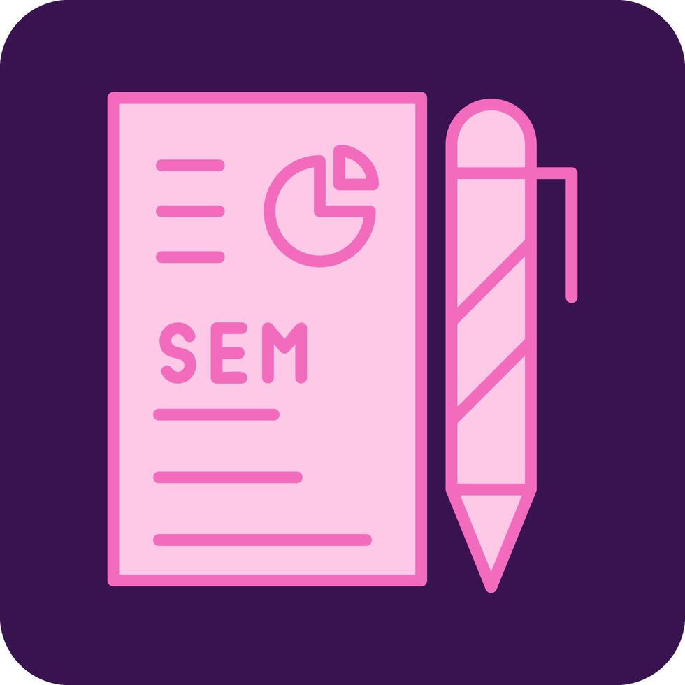 Datenanalyse-Vektorsymbol vektor