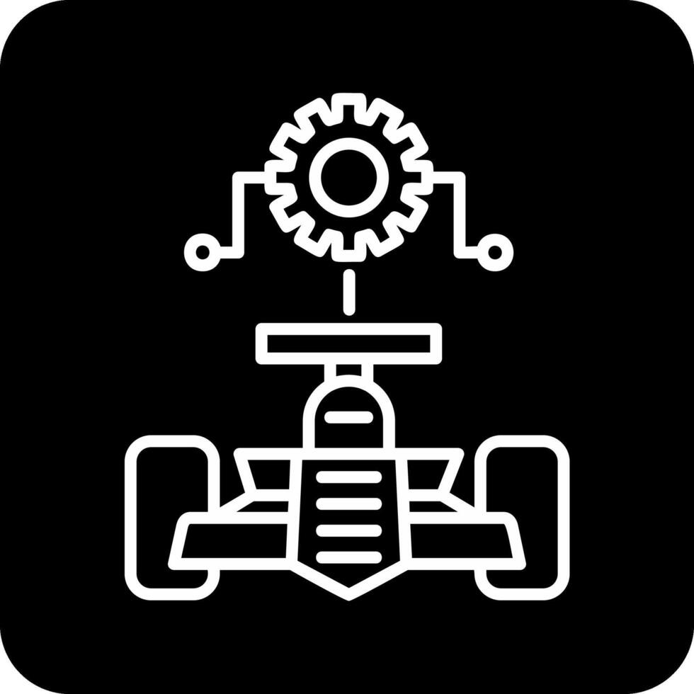 Vektorsymbol für die Autoeinstellung vektor