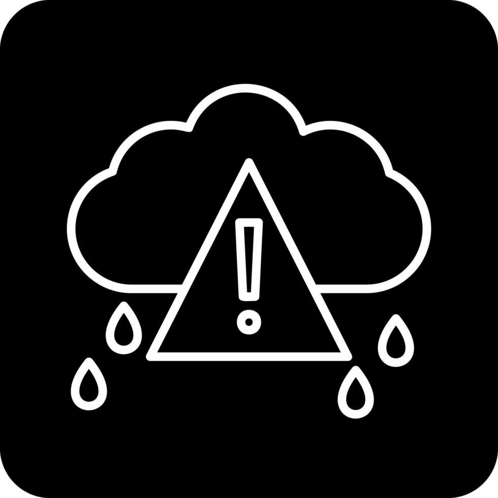 Wetter warnen Vektor Symbol