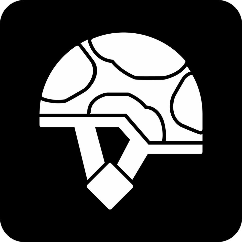 Militär- Helm Vektor Symbol
