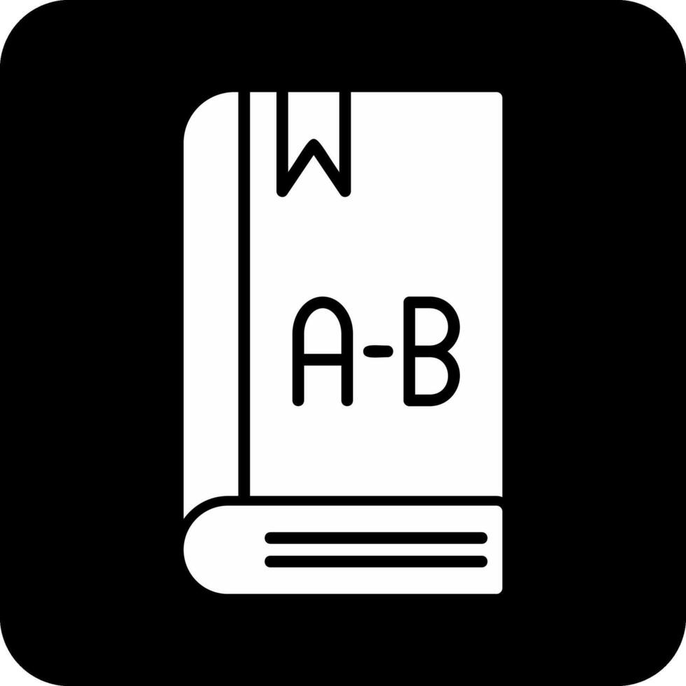 Englisch Buch Vektor Symbol