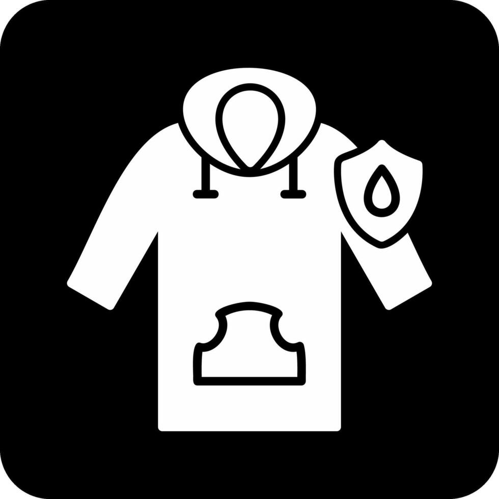 wasserdicht Kapuzenpullover Vektor Symbol