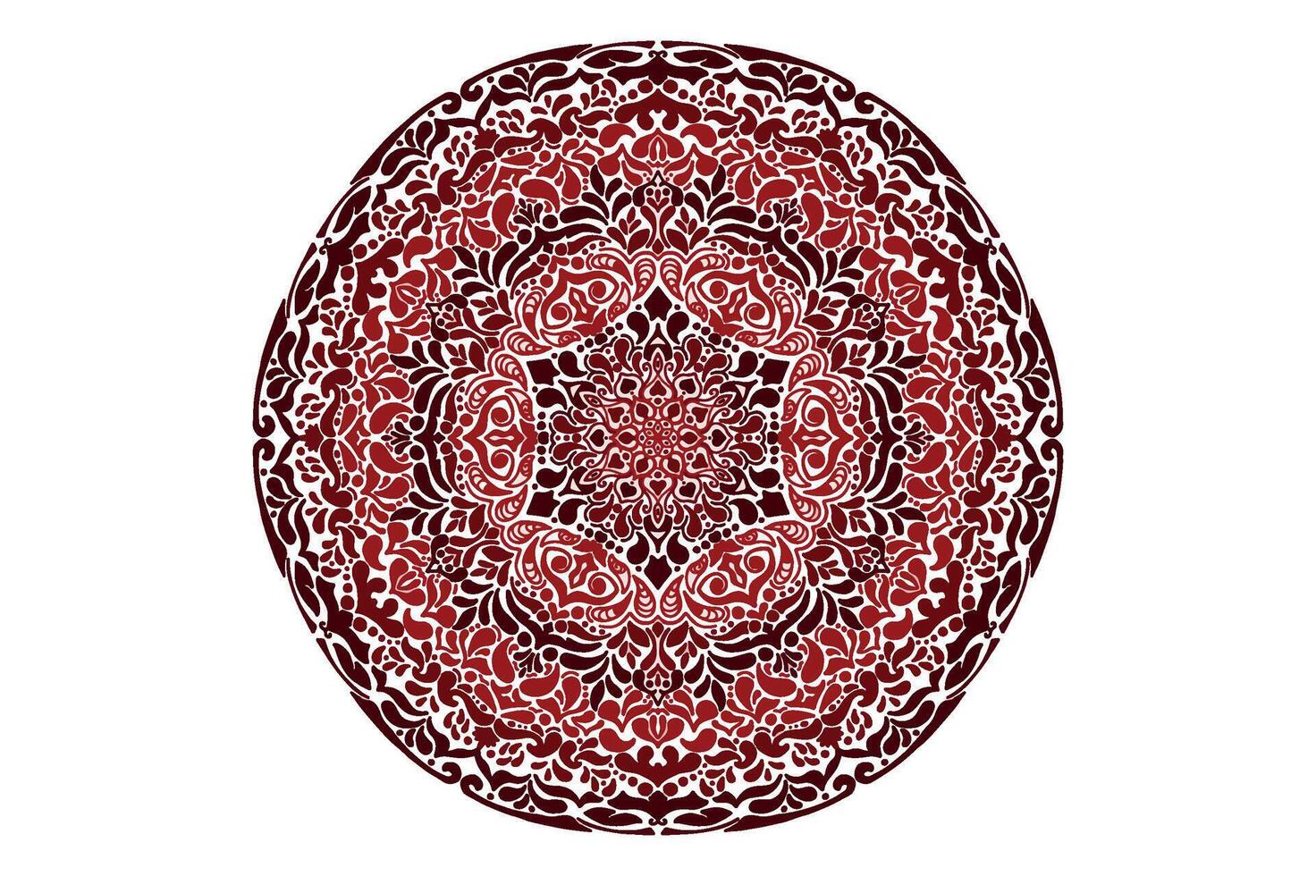 bunt Mandala Ornament Vektor