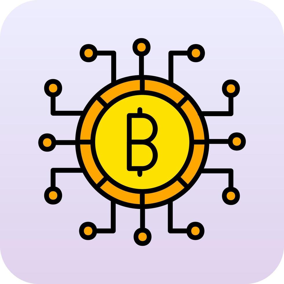 Digital Geld Vektor Symbol