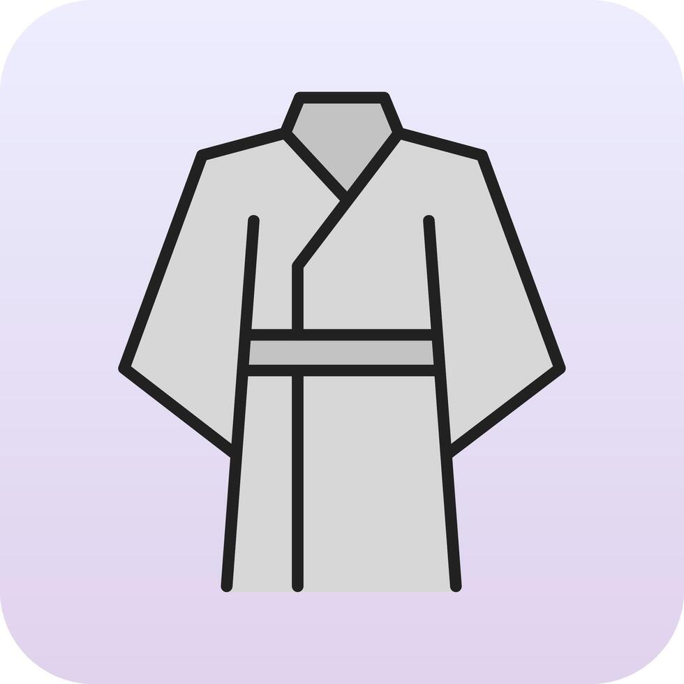 kimono vektor ikon