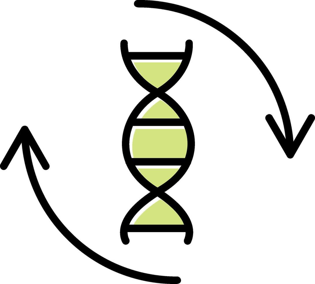 dna vektor ikon