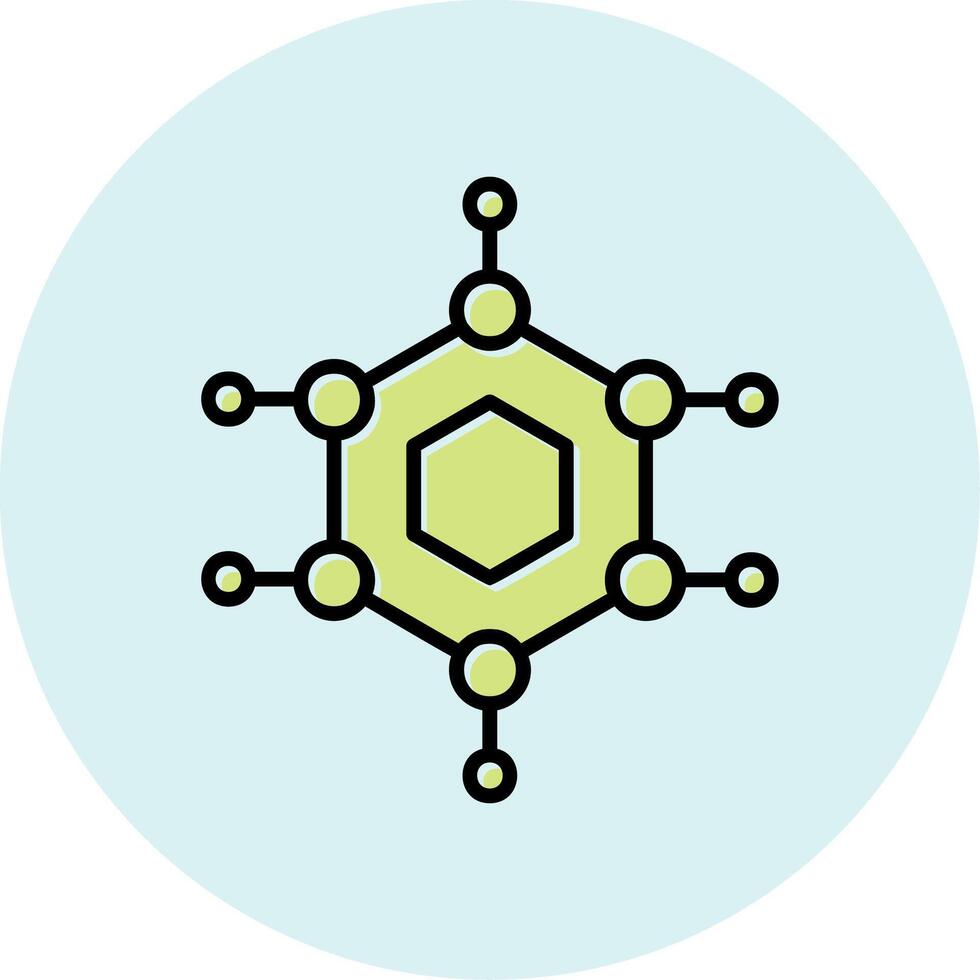 nanoteknologi vektor ikon