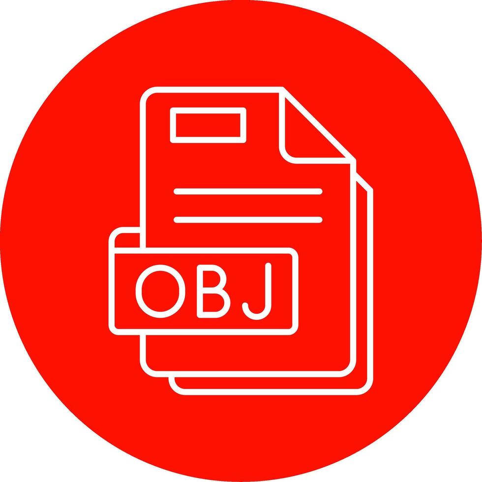 obj linear Kreis Mehrfarbig Design Symbol vektor