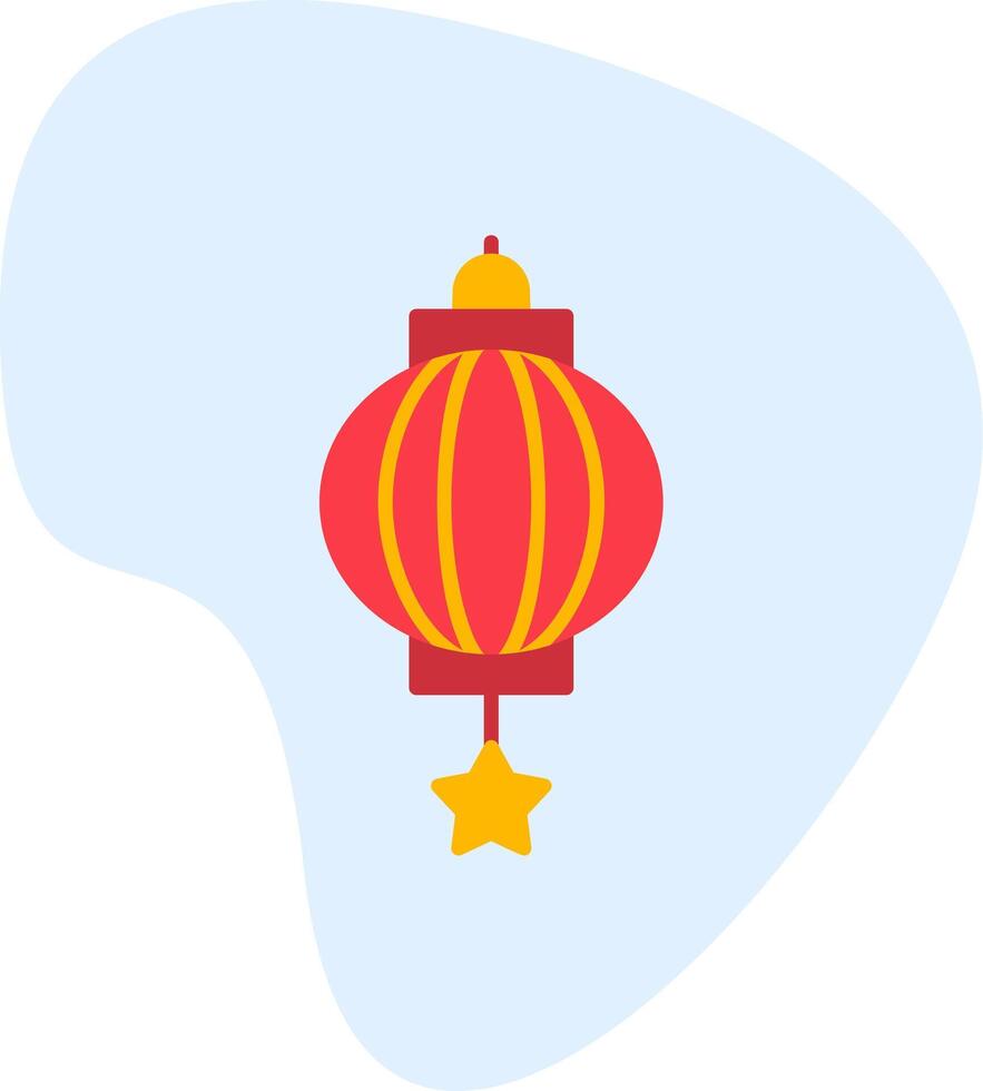 Chinesisch Laterne Vektor Symbol