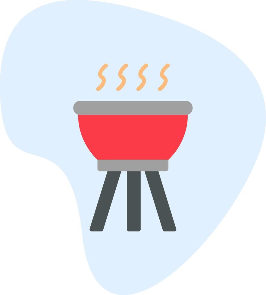 Grillvektorsymbol vektor