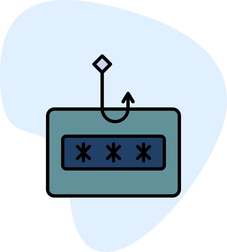 nätfiske vektor ikon