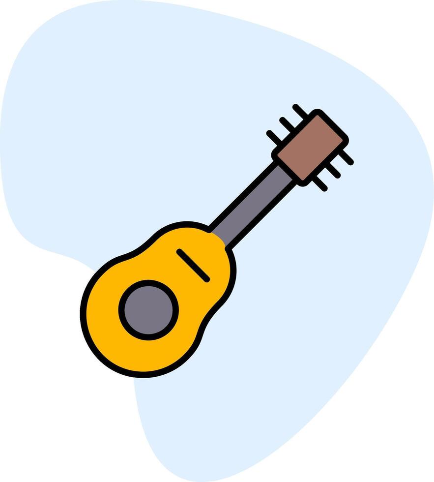 Gitarrenvektorsymbol vektor