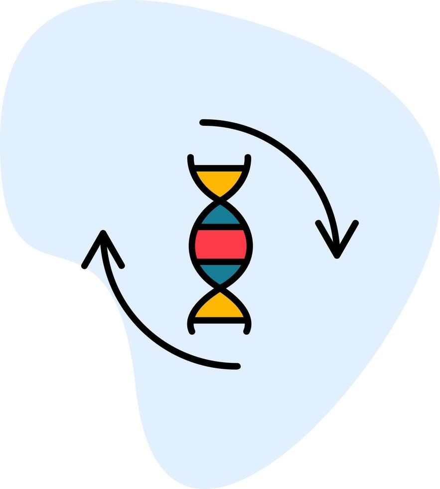 dna vektor ikon