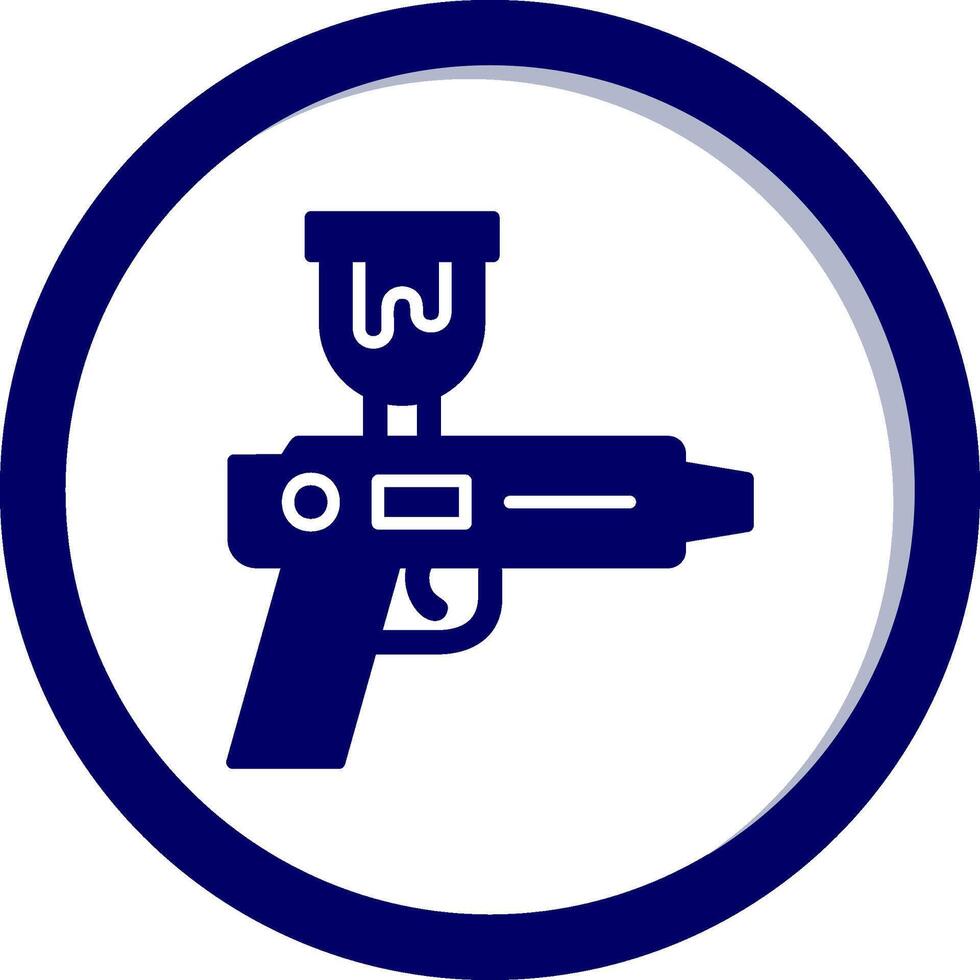 sprühen Gewehr Vektor Symbol