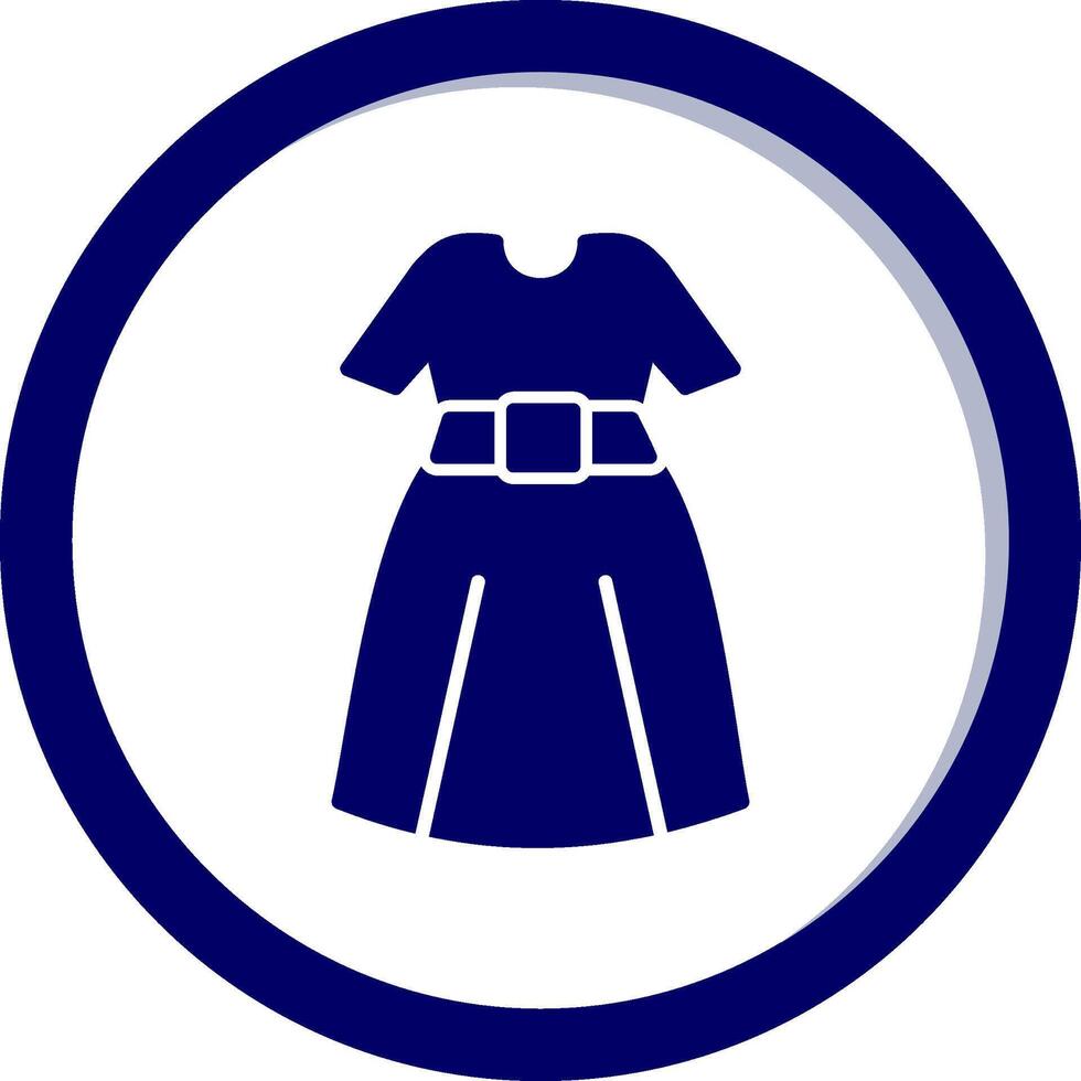 Kleid-Vektor-Symbol vektor