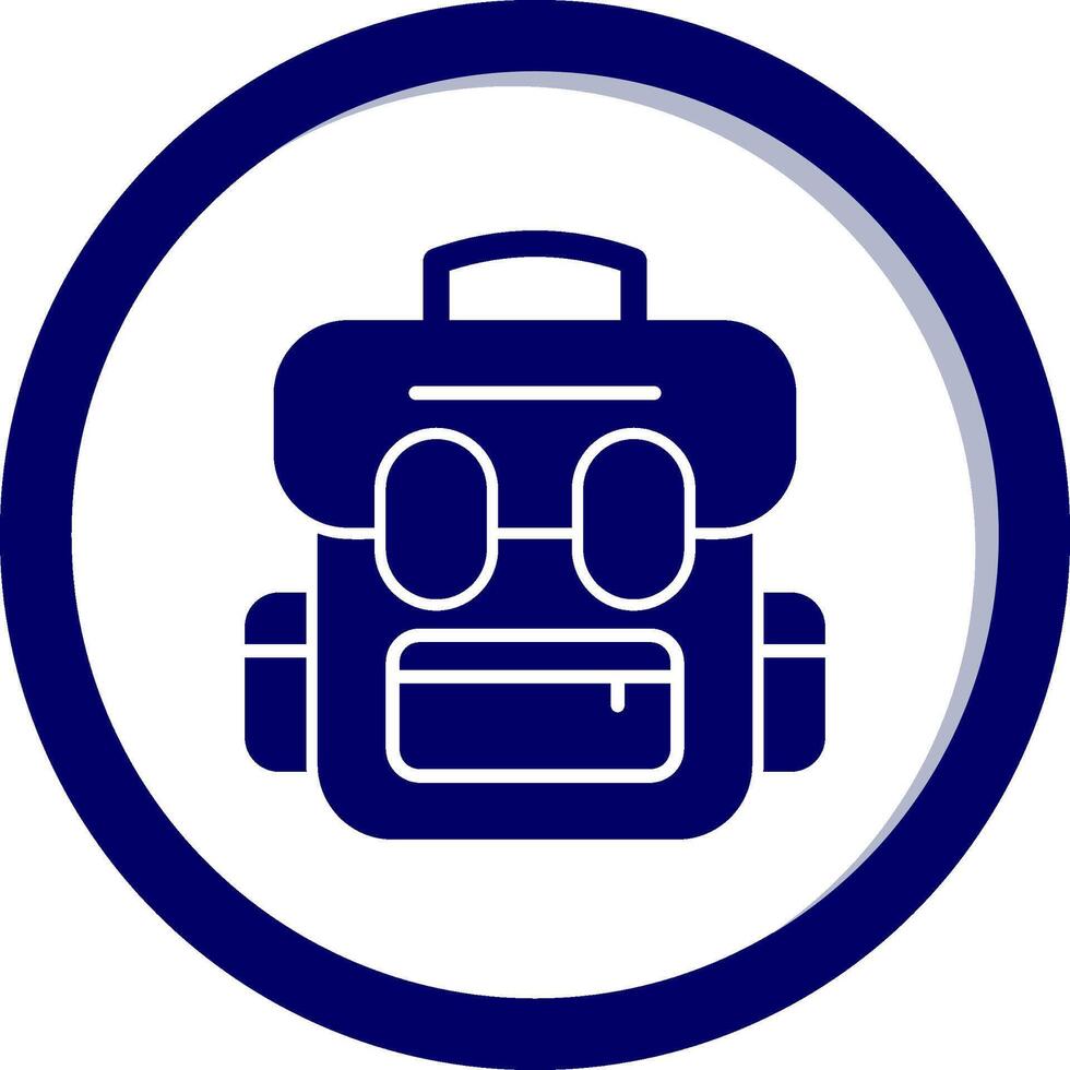 Rucksack-Vektor-Symbol vektor