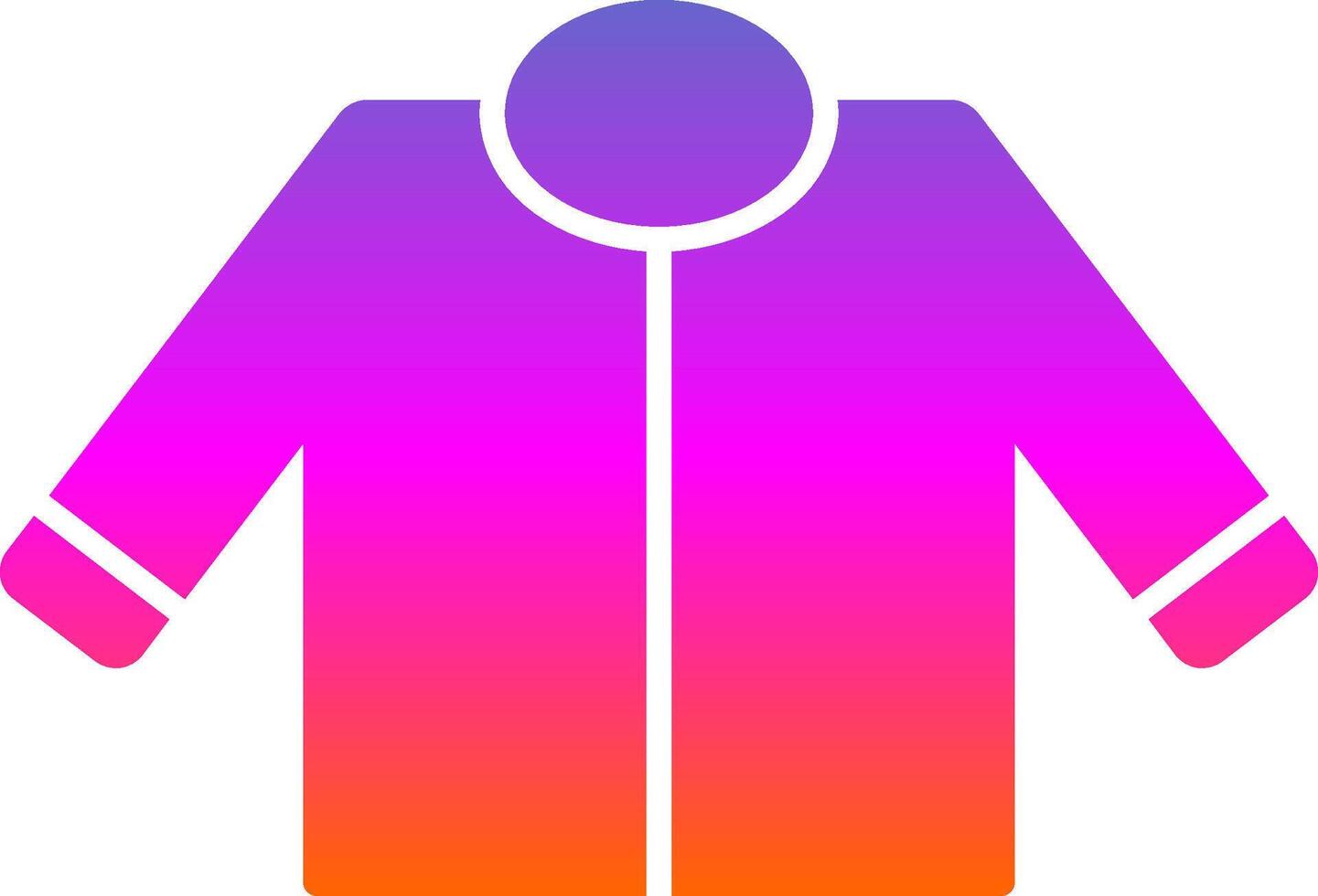 Treiber Jacke Glyphe Gradient Symbol vektor