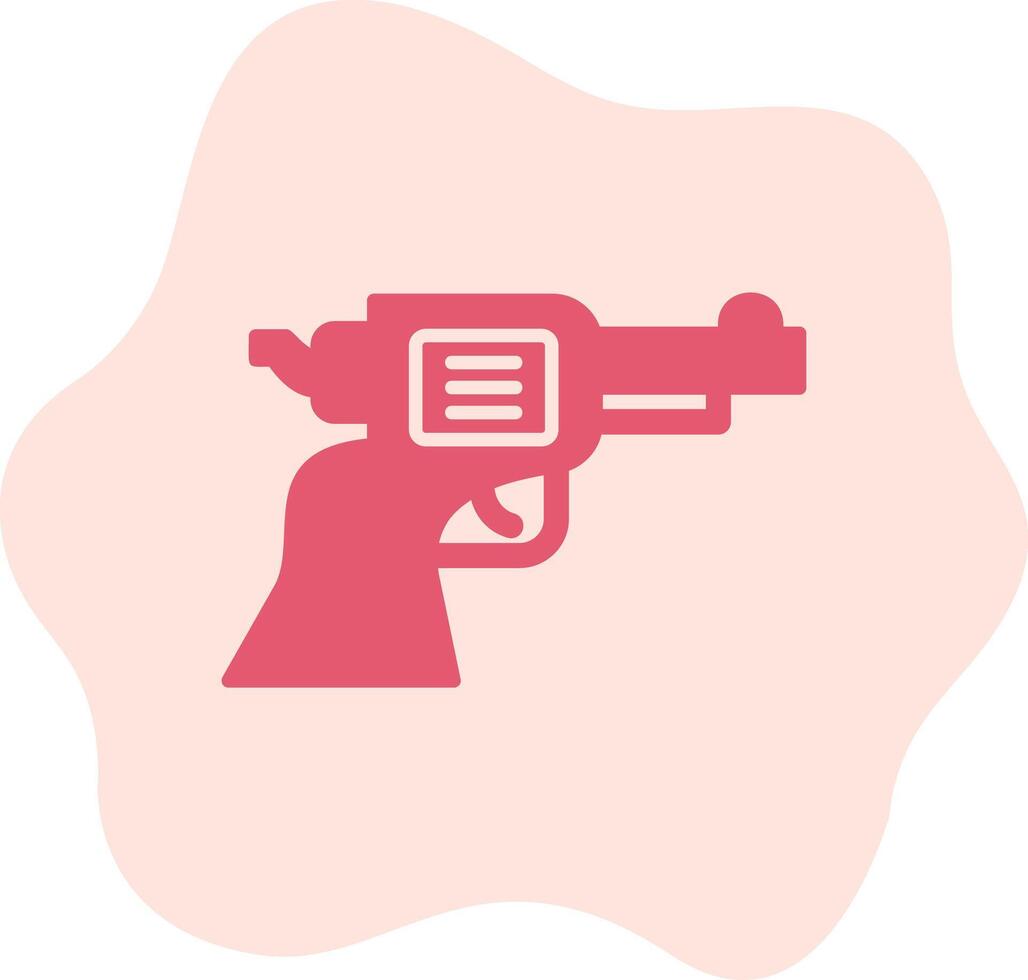 Symbol für Pistolenvektor vektor