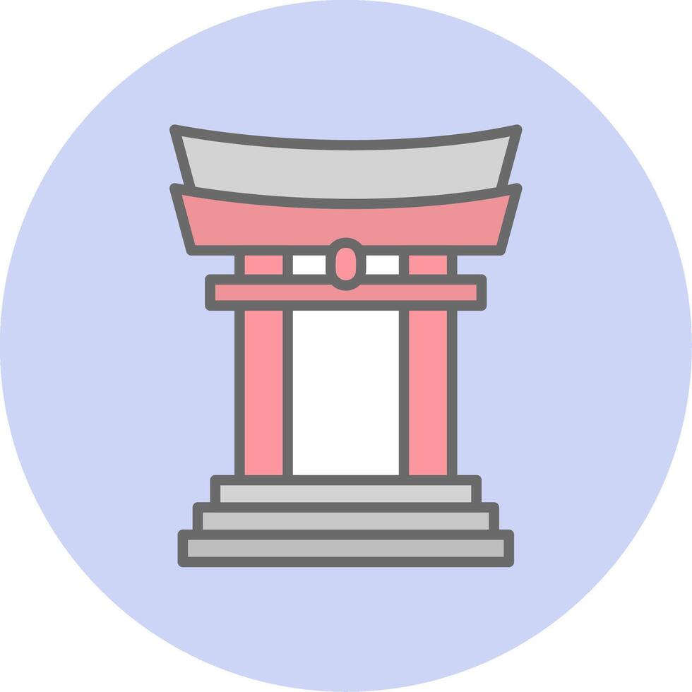 torii Tor Vektor Symbol