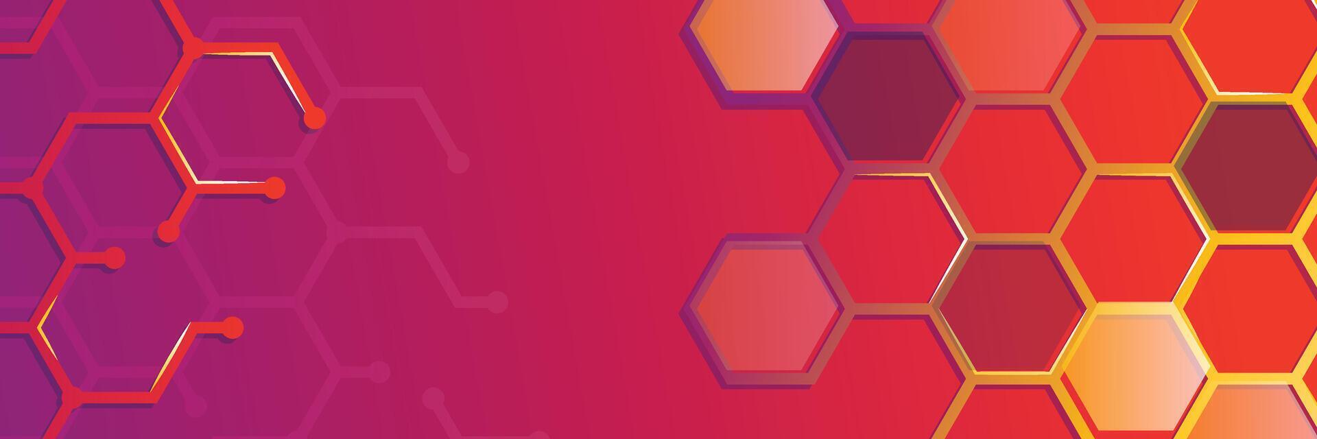 futuristisch Lager - - Digital Hexagon vektor
