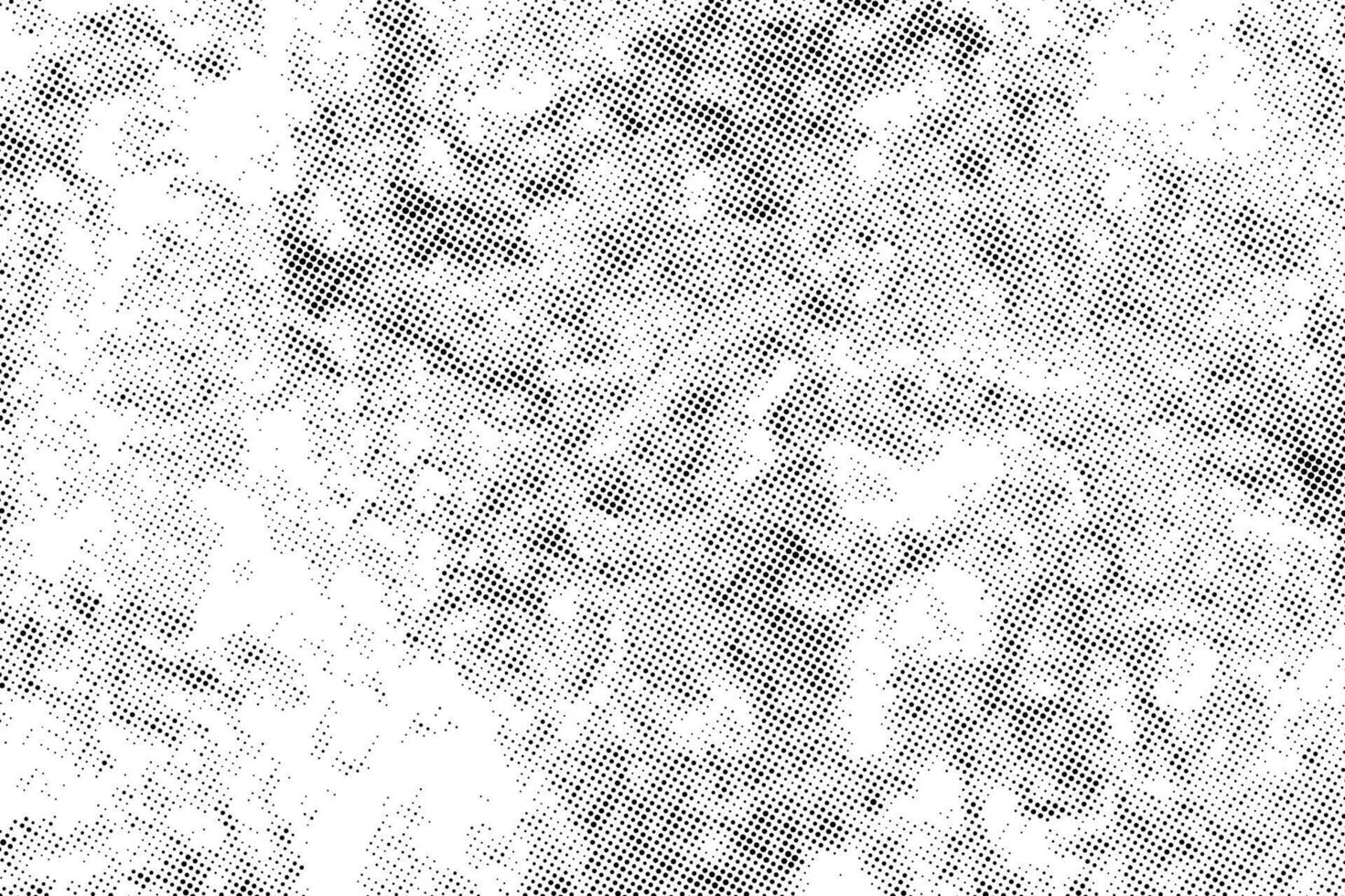 Vektor abstrakt schwarz Halbton Muster Grunge Textur Hintergrund.