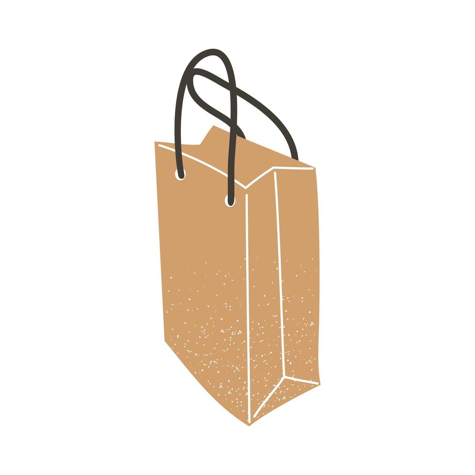 Einkaufstasche-Symbol-Vektor-Design vektor