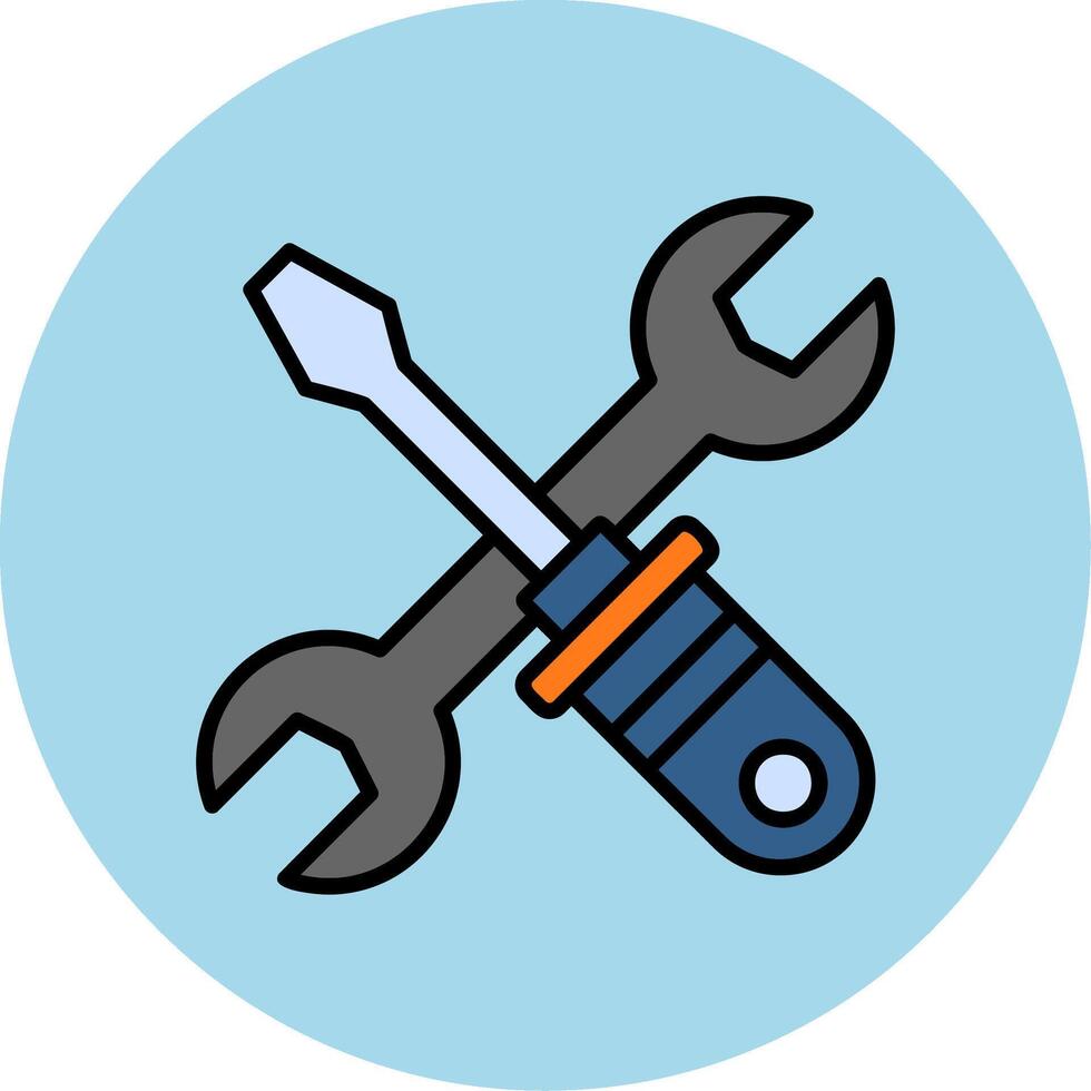 reparation verktyg vektor ikon