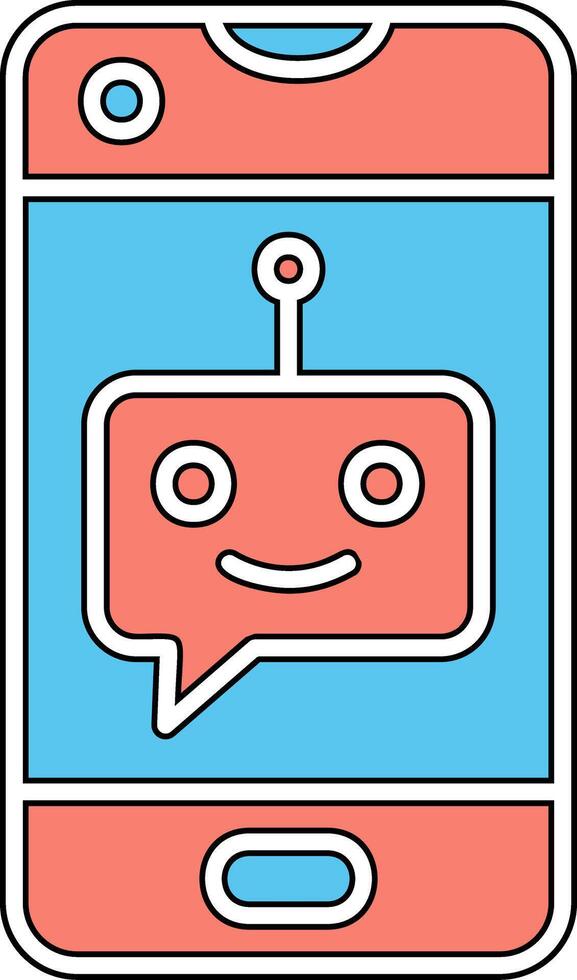 chatbot vektor ikon