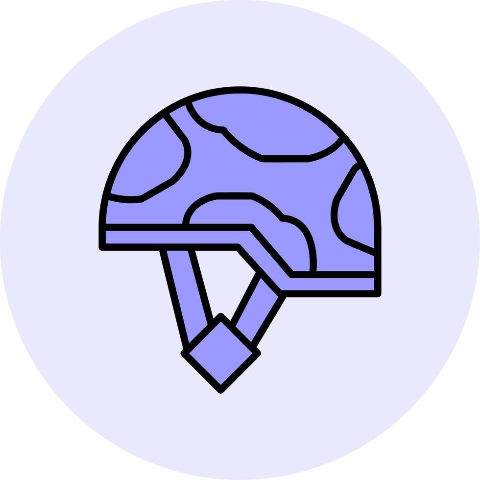 Militär- Helm Vektor Symbol