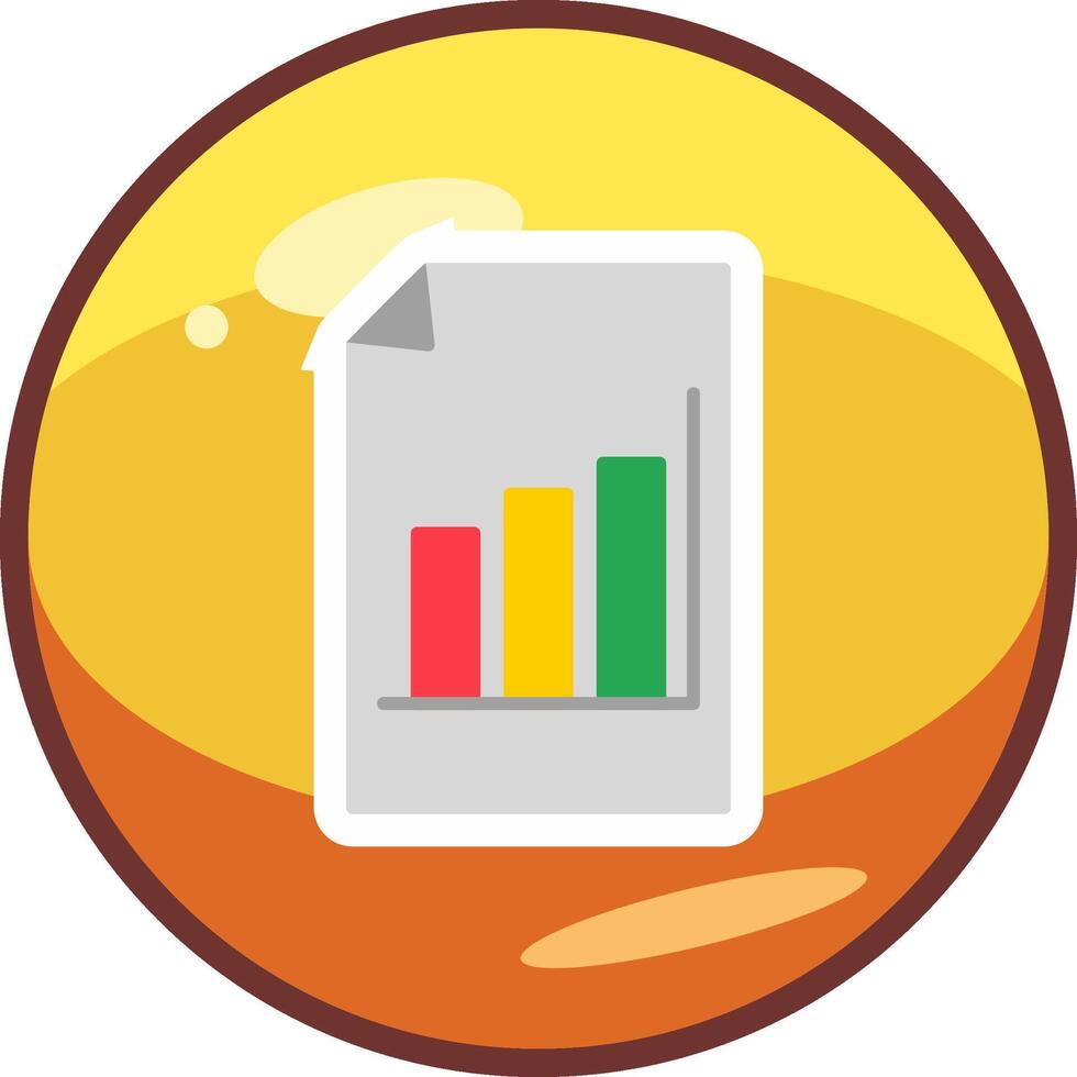 bar Diagram vektor ikon