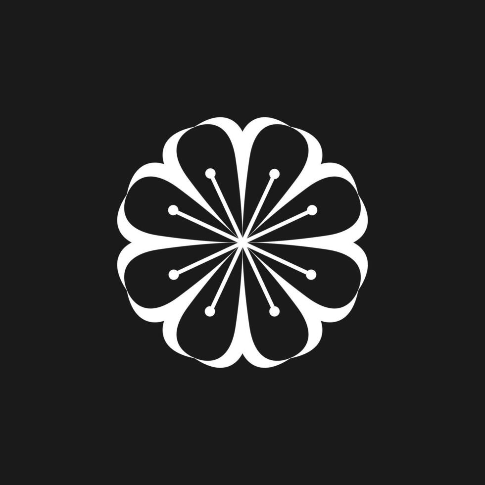 abstrakt Blume Lotus Spa Logo Symbol Design. elegant Linie Symbol. Universal- Prämie Vektor Zeichen