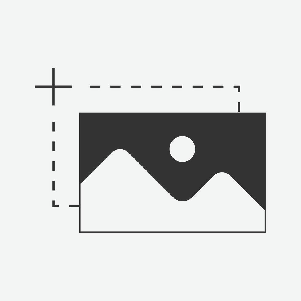 snapshot ikon vektor illustration