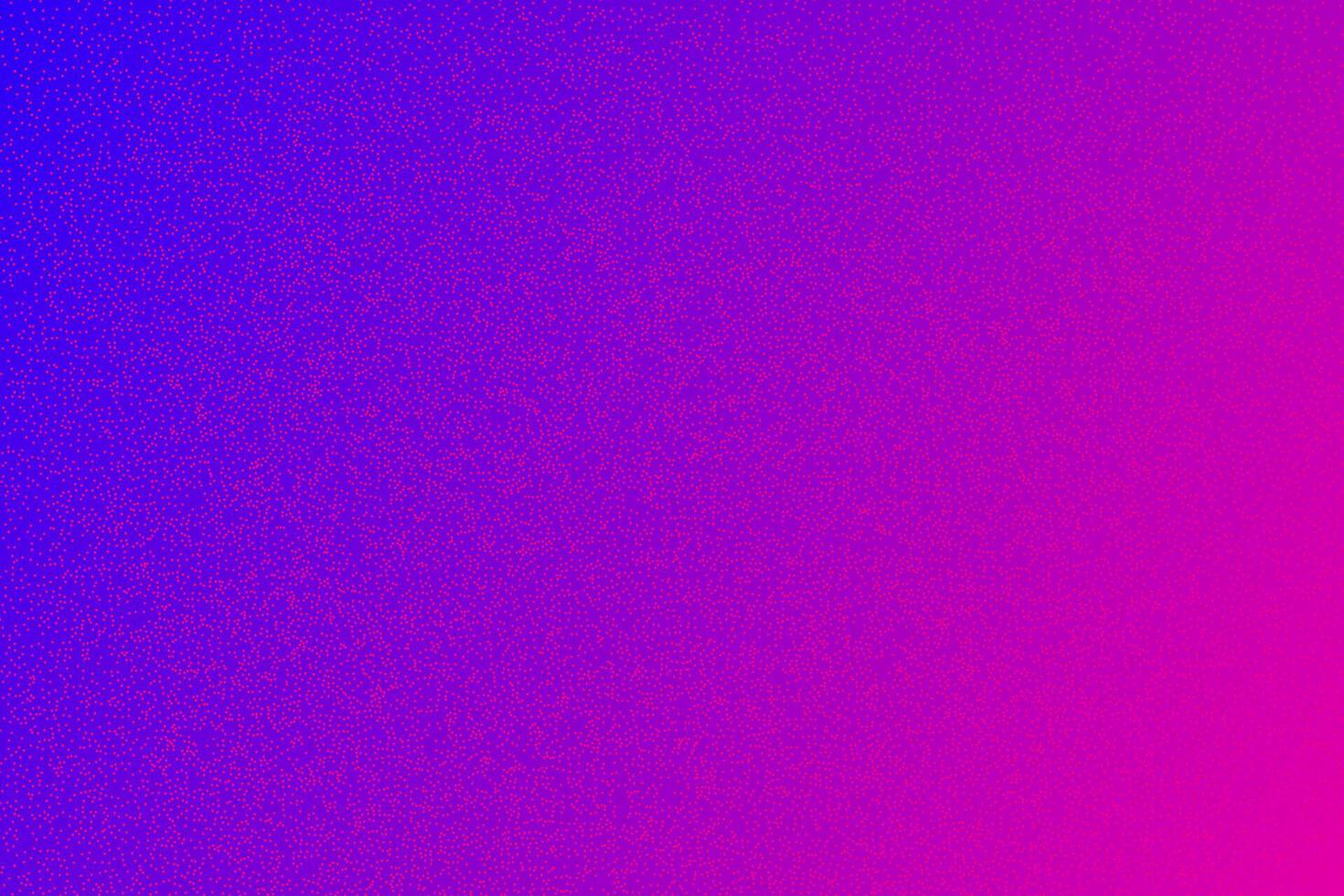 Acid lila und Rosa gepunktet texturiert Hintergrund, laut grobkörnig Punkt Halbton Wirkung, Vektor Neon- Illustration. modisch Banner im Grunge Stil.