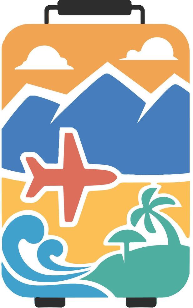 anspruchsvoll Logo zum ein Boutique Reise Agentur vektor