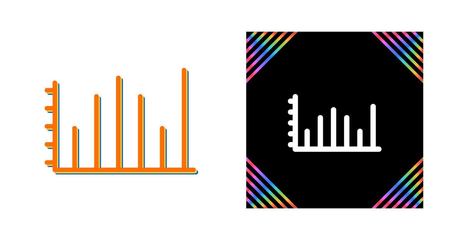 Statistik-Vektorsymbol vektor