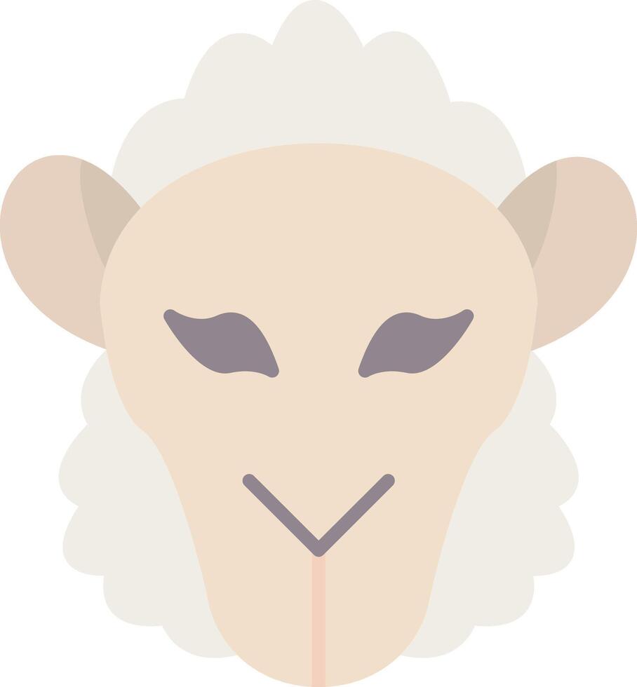 Schaf eben Licht Symbol vektor