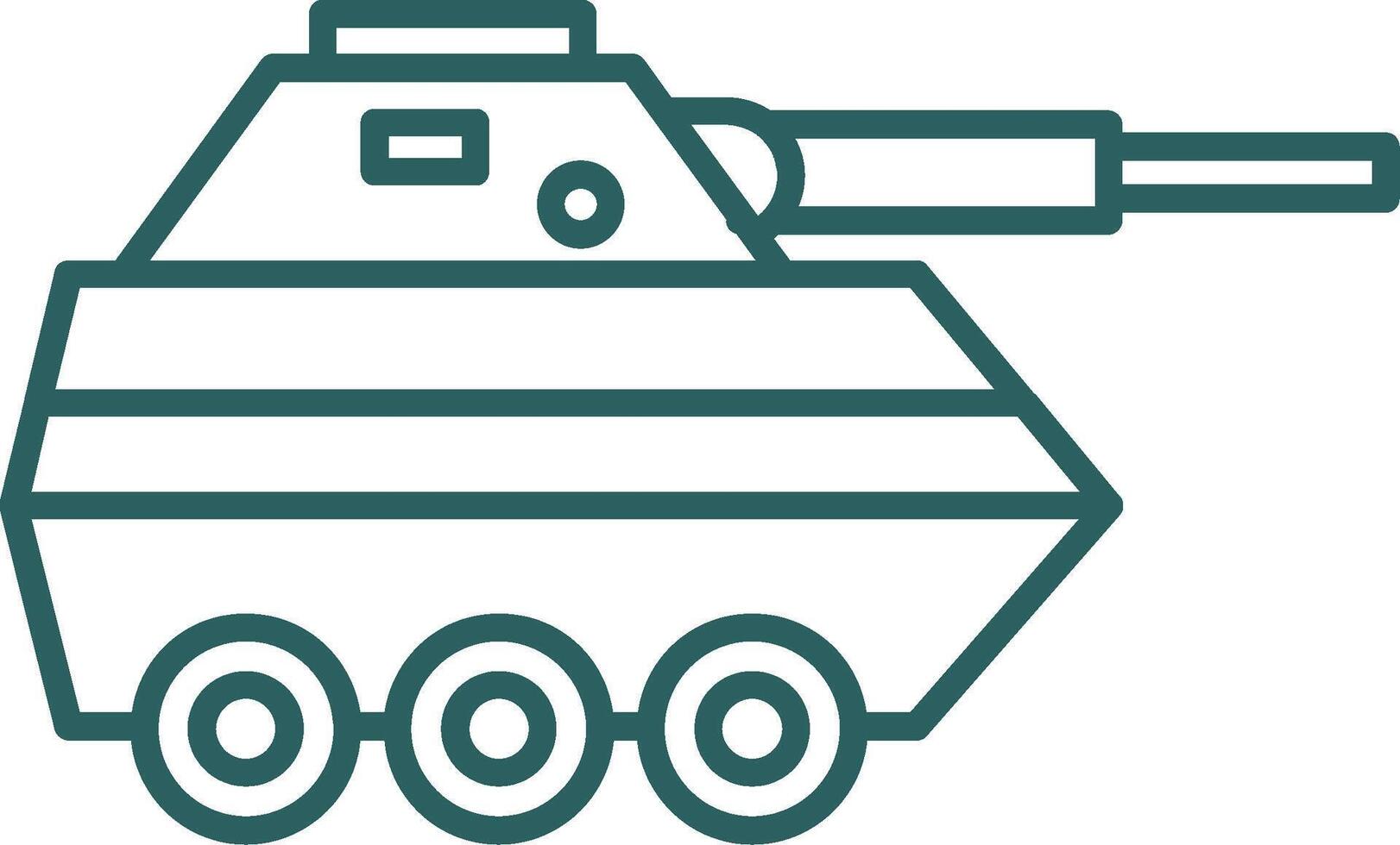 Infanterie van Linie Gradient Symbol vektor