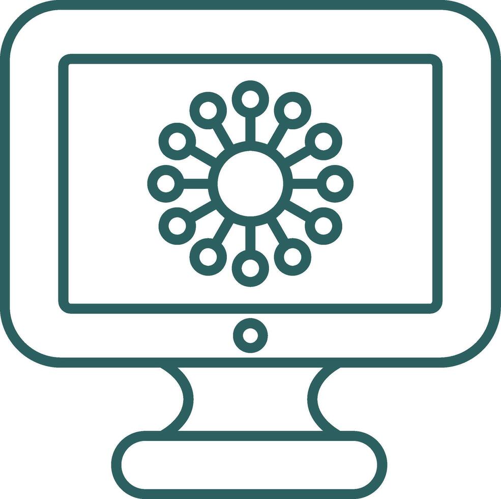 Symbol für den Gradienten der Diagrammlinie vektor