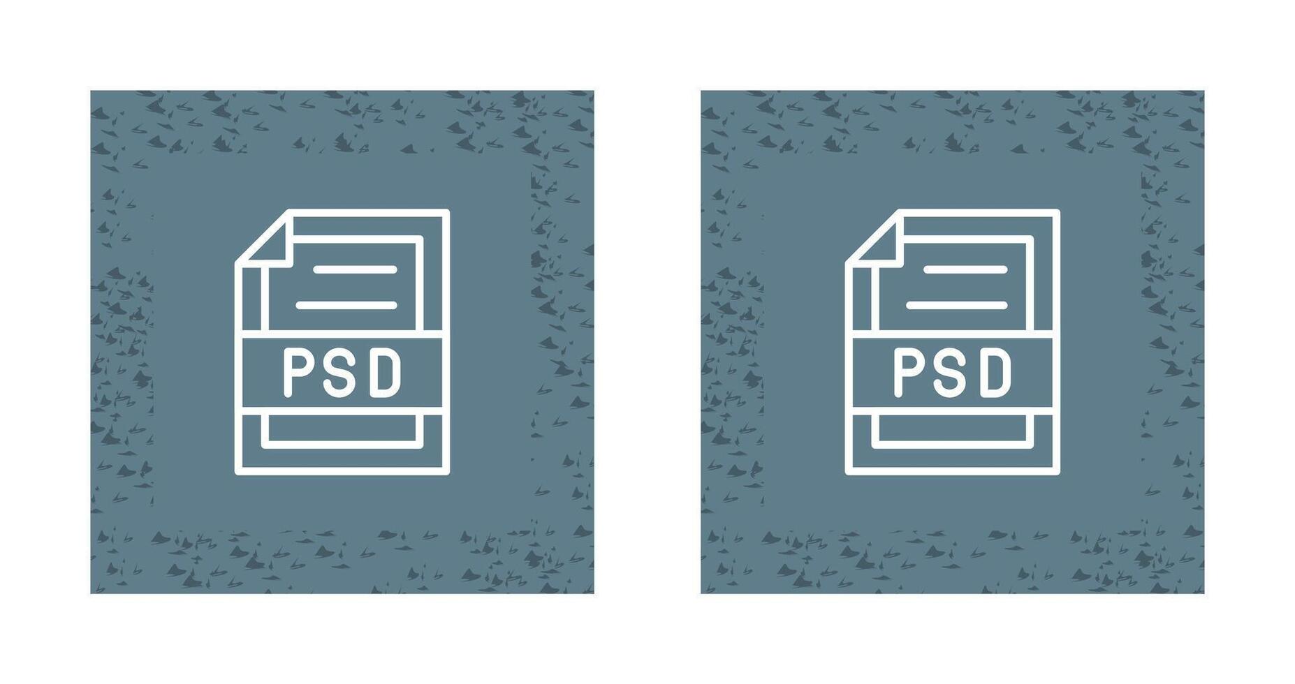 psd Datei Vektor Symbol