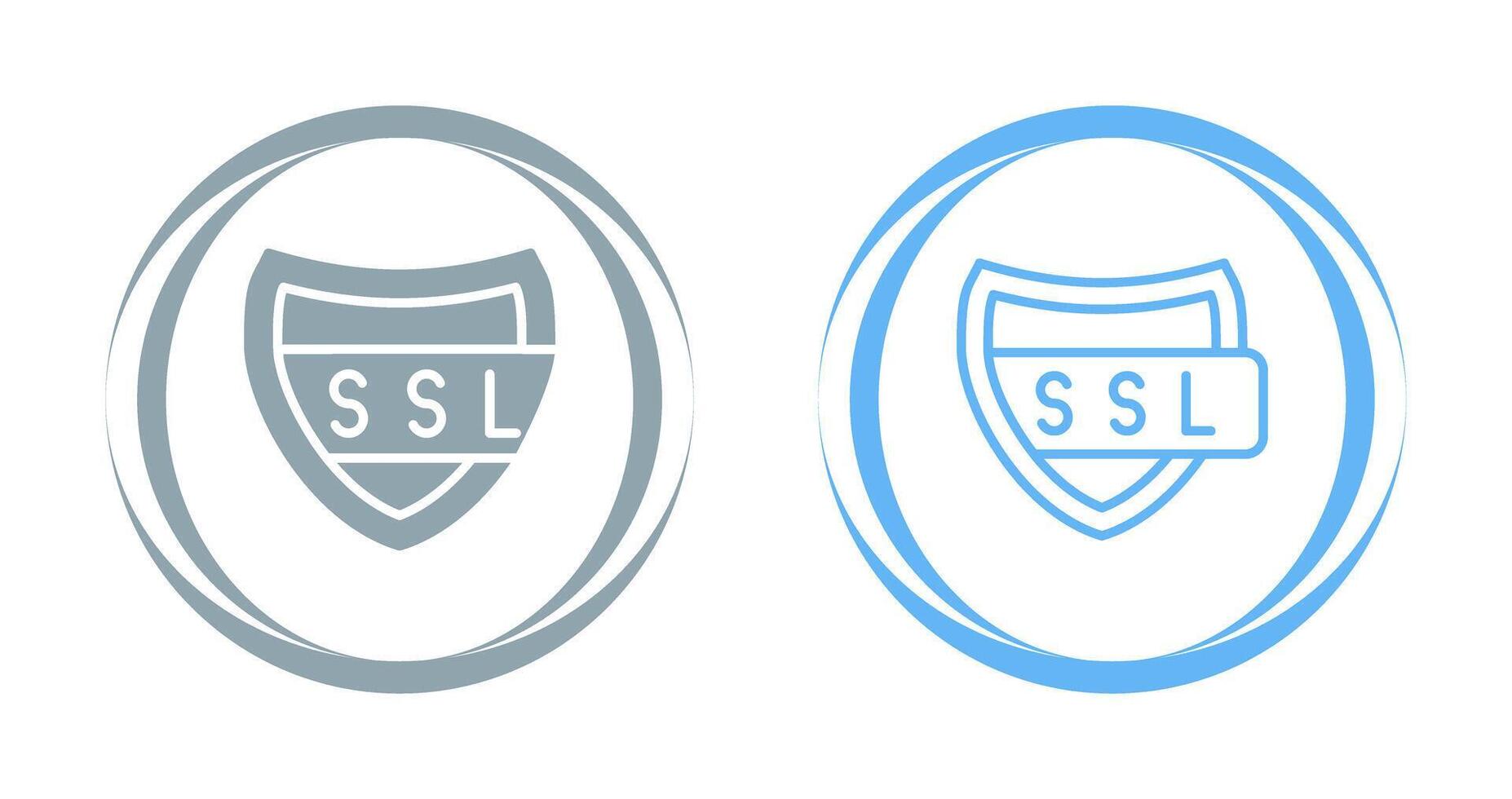 ssl Zertifikat Vektor Symbol