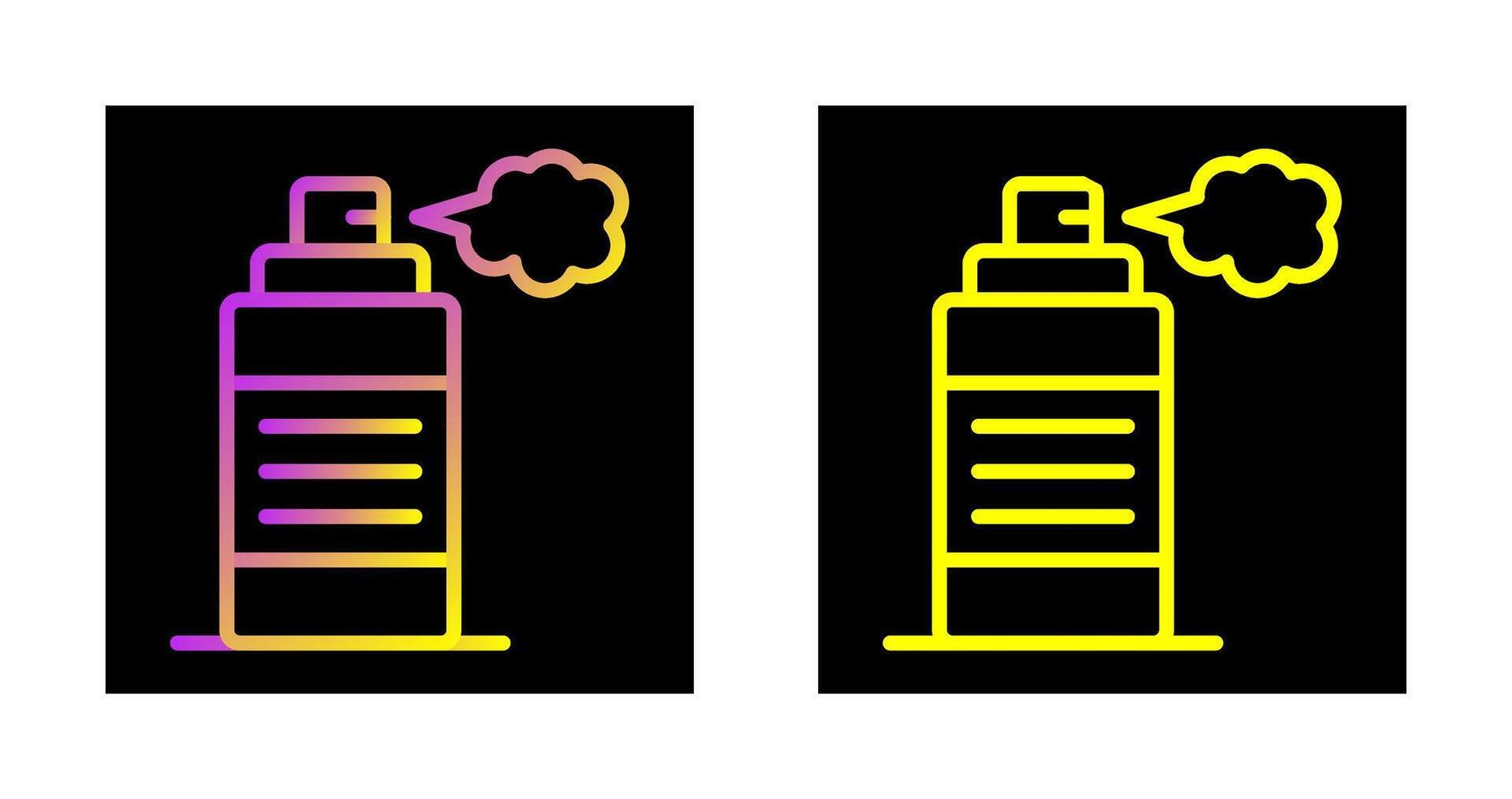 Vektorsymbol für Sprühfarbe vektor