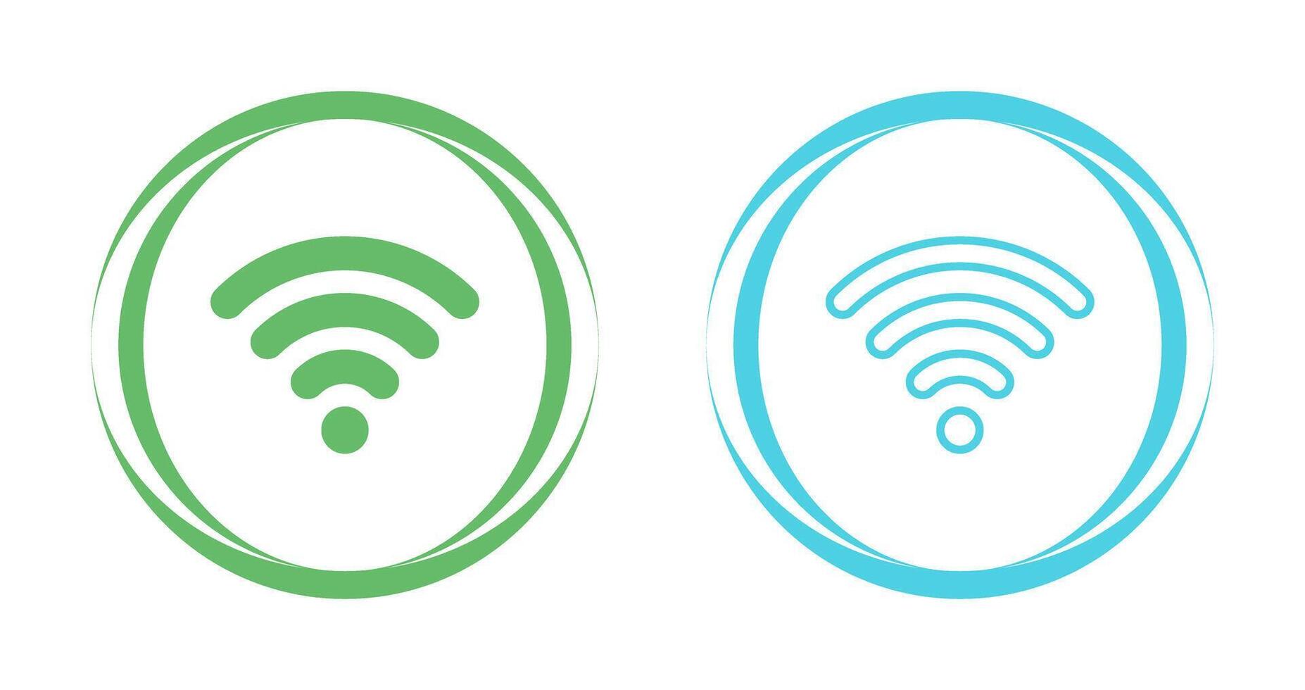 WLAN-Signalvektorsymbol vektor