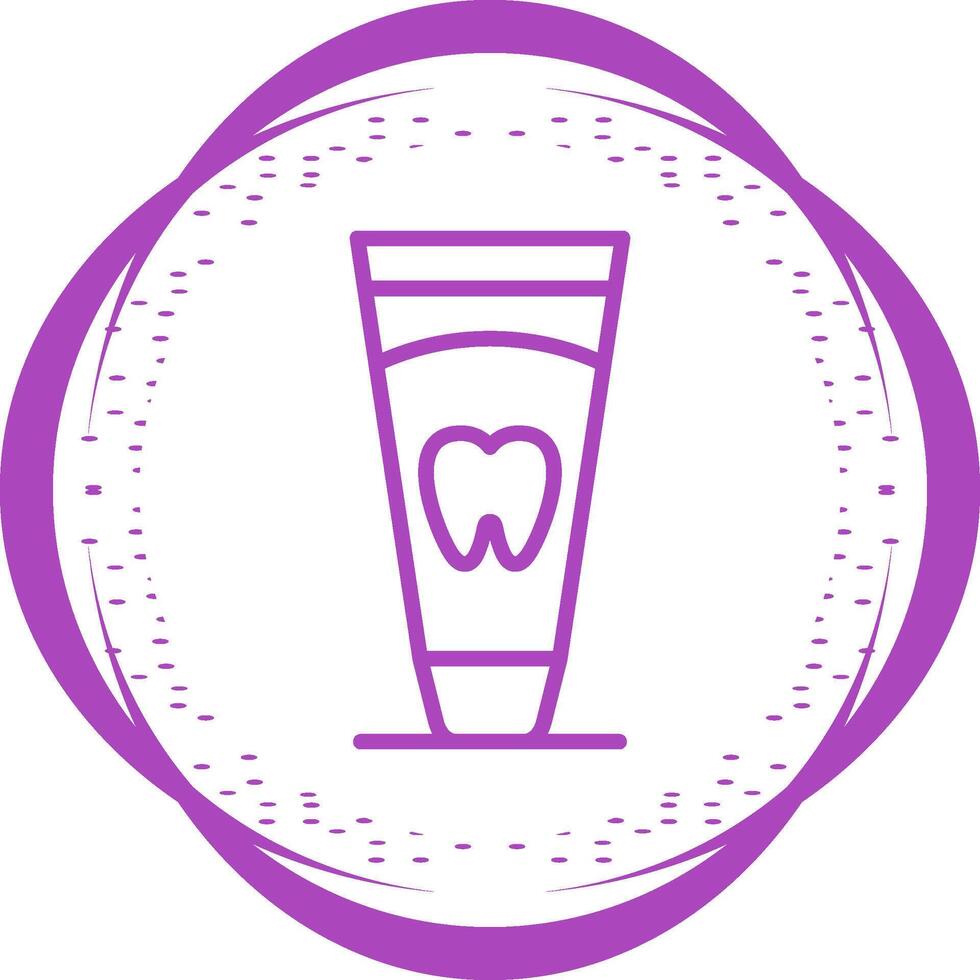 tandkräm vektor ikon