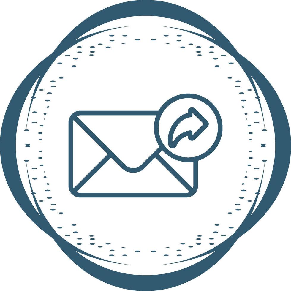 Email Weiterleitung Vektor Symbol