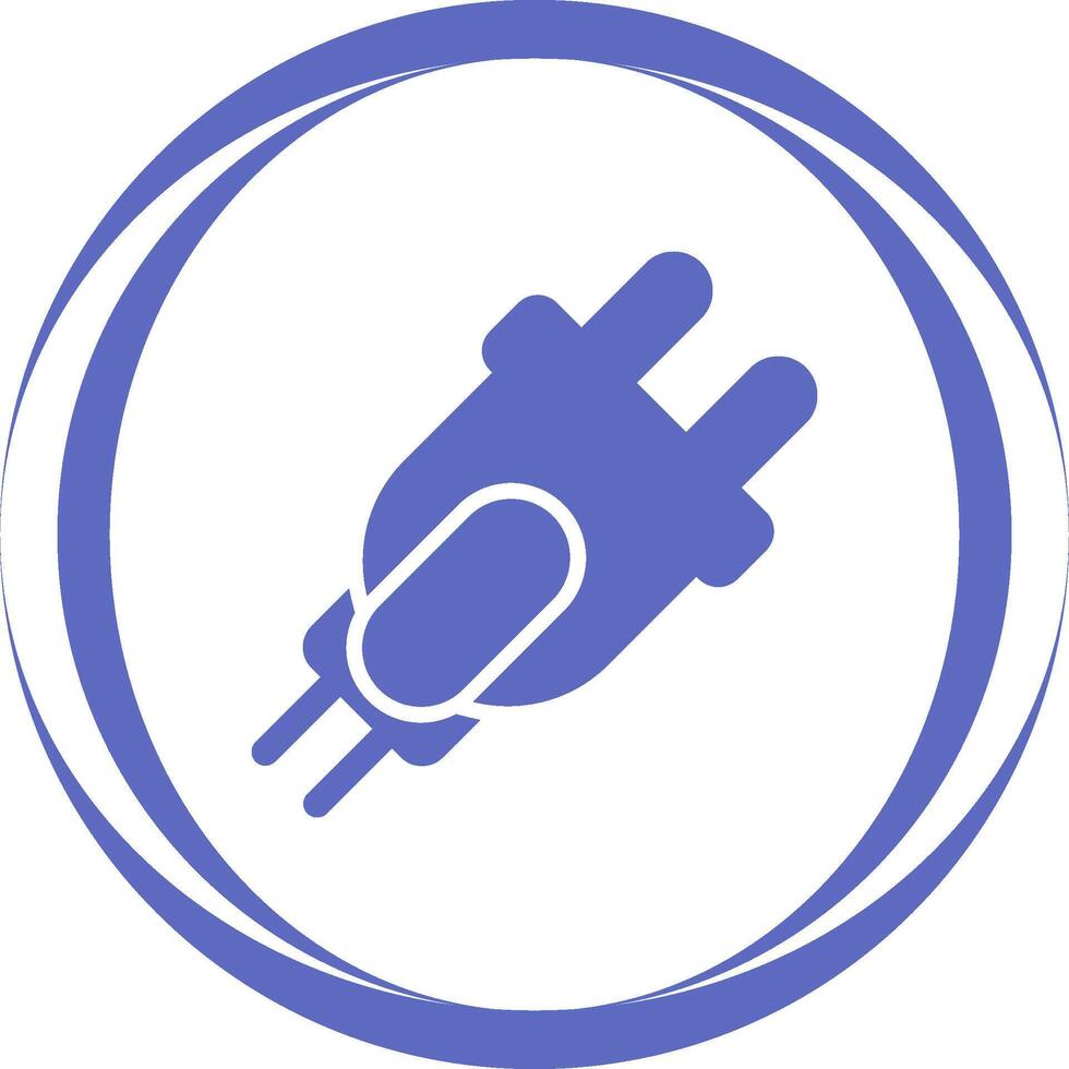 Plug-Vektor-Symbol vektor