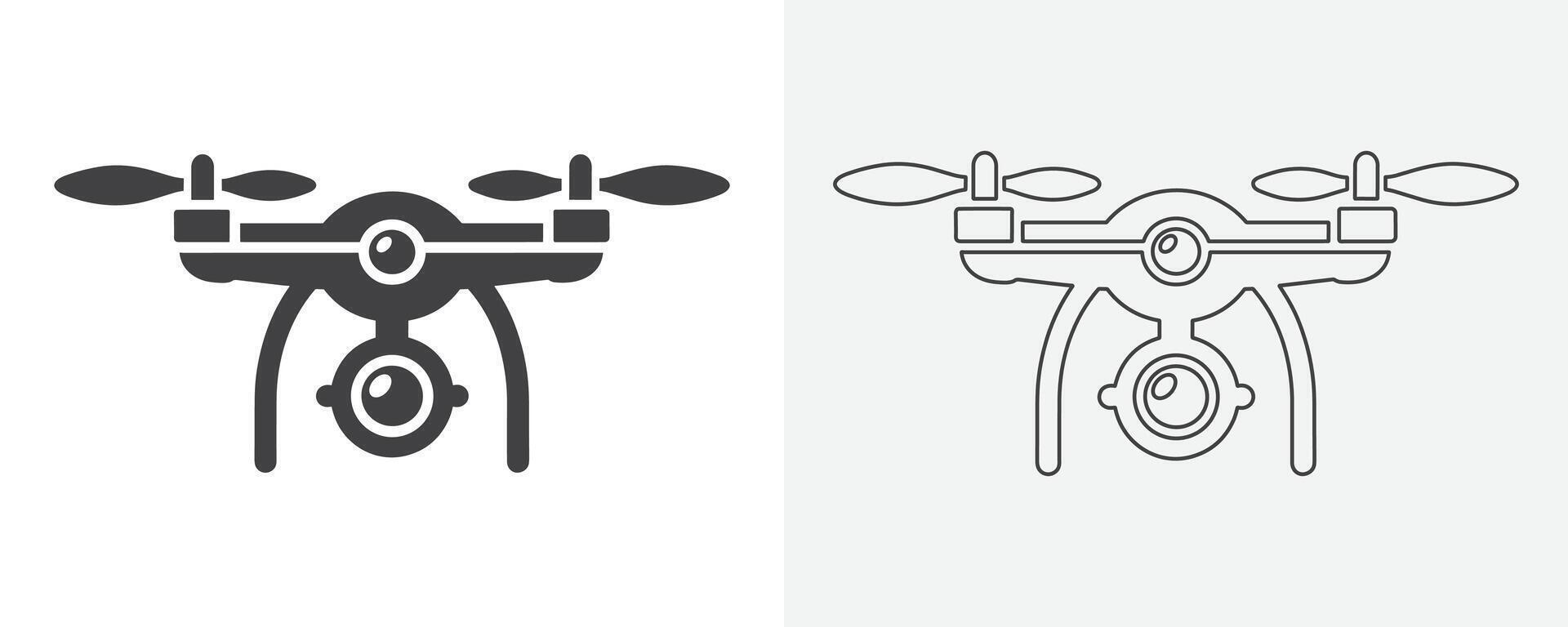 Drönare svart ikon. vektor Drönare ikon svart design. Drönare ikon symbol design Drönare ikon eller logotyp isolerat tecken symbol vektor illustration svart Drönare på vit bakgrund vektor konst