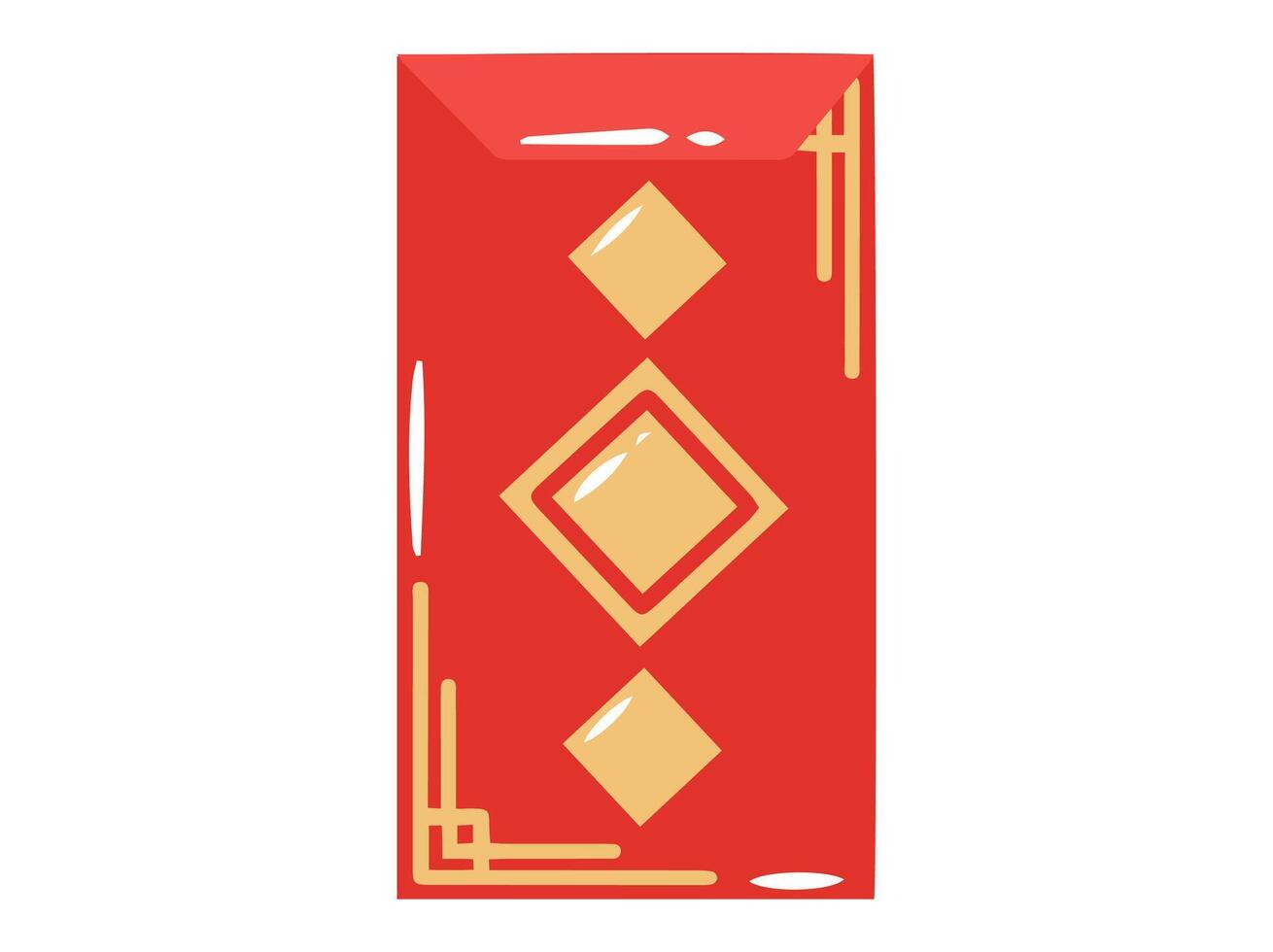 Chinesisch Neu Jahr Angpao Illustration vektor